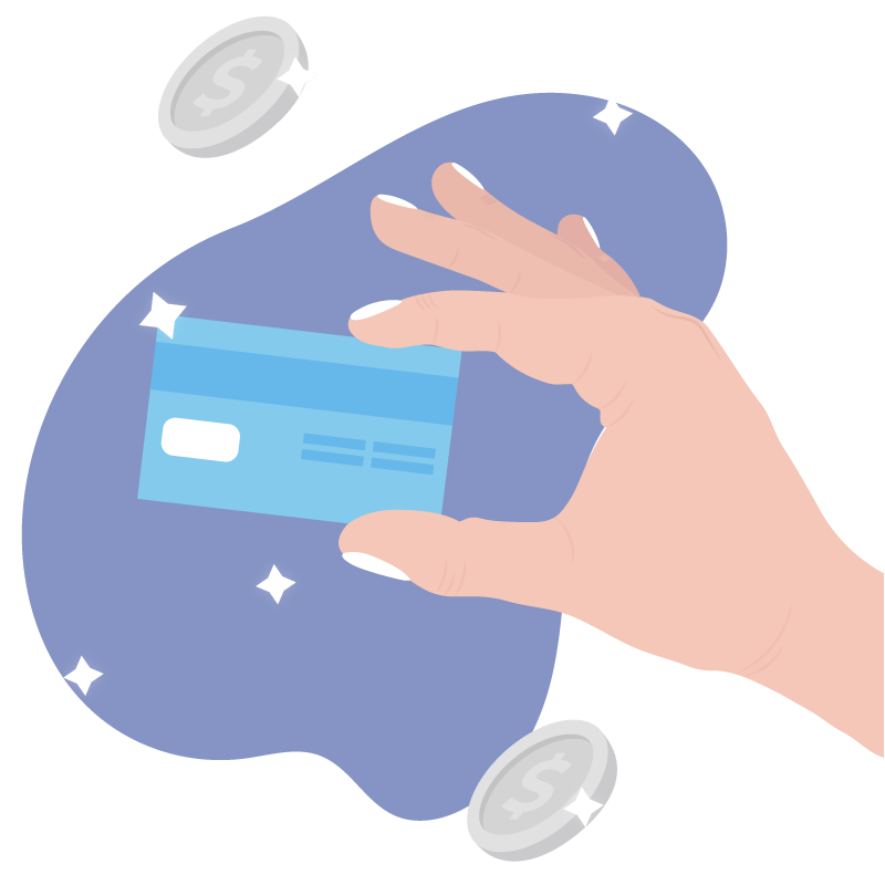 Ilustración tarjeta de crédito